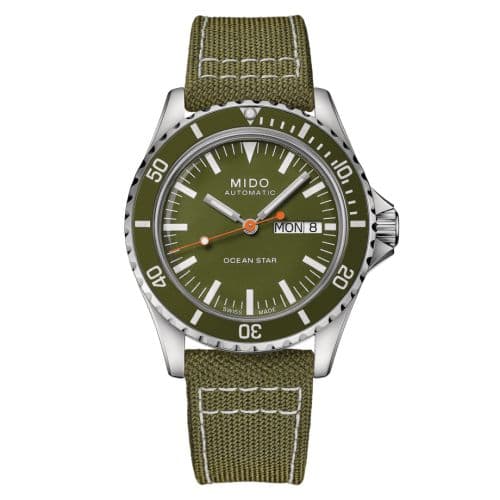 Mido Ocean Star Tribute Stainless Steel / Green