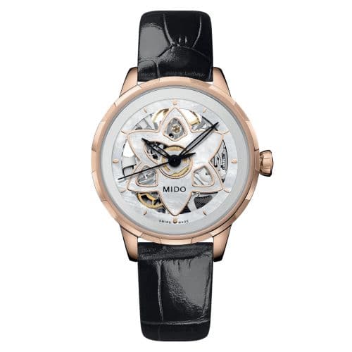 Mido Rainflower Blossom Rose Gold / MOP