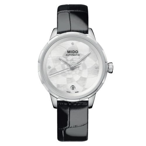 Mido Rainflower Origin Stainless Steel / MOP