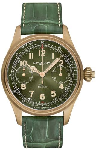 Montblanc 1858 Chronograph Tachymeter Bronze Only Watch 2017