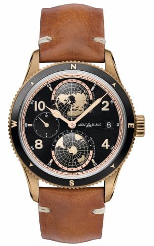 Montblanc 1858 Geosphere Limited Edition 1858 Bronze / Black / Calf