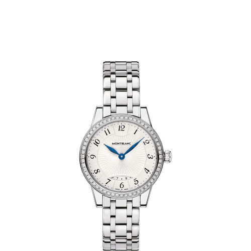 Montblanc Bohème Date 27 Stainless Steel / Diamond / Silver / Bracelet