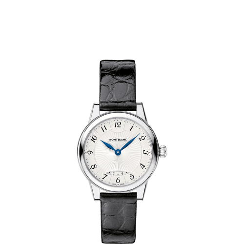 Montblanc Bohème Date 27 Stainless Steel / Silver / Alligator