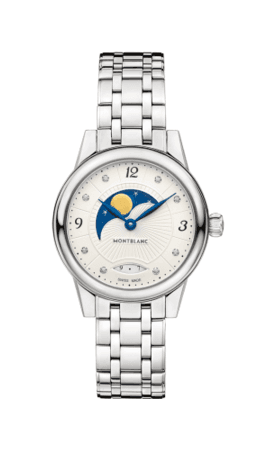Montblanc Bohème Moonphase Quartz 27 Stainless Steel / Silver / Bracelet