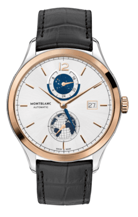 Montblanc Heritage Chronométrie Dual Time Stainless Steel / Red Gold / Silver / Vasco Da Gama Limited Edition