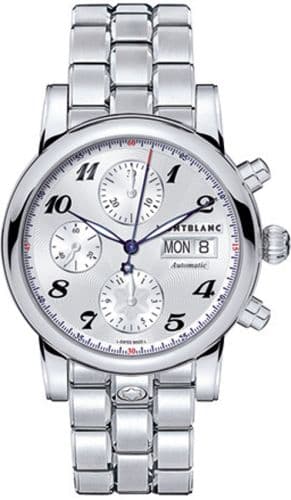 Montblanc Star Traditional Chronograph Automatic Silver / Bracelet