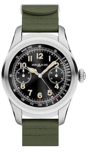Montblanc Summit Stainless Steel / Green Rubber