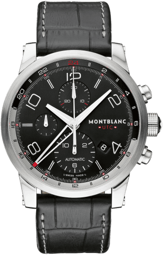 Montblanc TimeWalker Chrono Voyager UTC Black