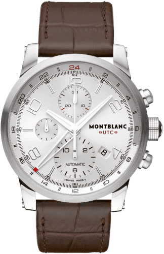 Montblanc TimeWalker Chrono Voyager UTC Silver
