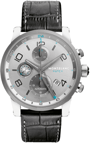 Montblanc TimeWalker Chrono Voyager UTC Titanium Bezel