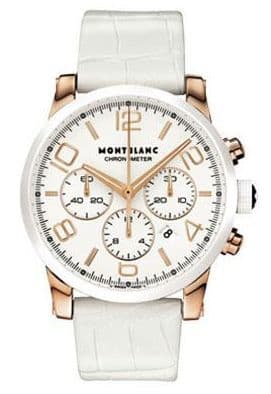 Montblanc TimeWalker Chronograph Automatic Red Gold Ceramic White