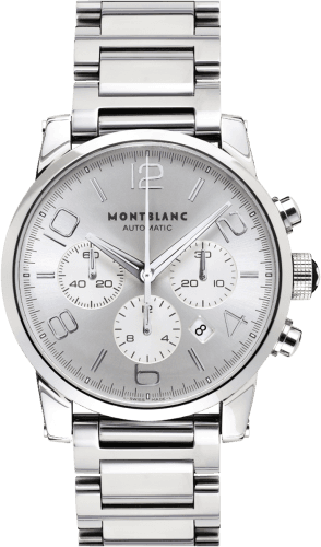 Montblanc Timewalker Chronograph Automatic Silver / Bracelet