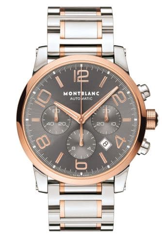 Montblanc Timewalker Chronograph Automatic Two Tone Red / Anthracite