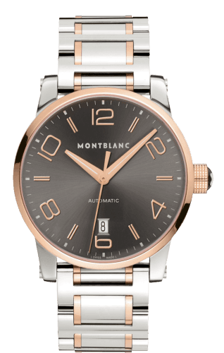Montblanc TimeWalker Date Automatic 39 Two Tone Red / Bracelet