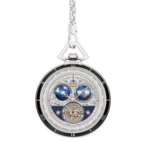 Montblanc Tourbillon Cylindrique Geospheres Pocket Watch