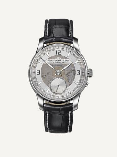 Moritz Grossmann Atum Pure M Stainless Steel / White