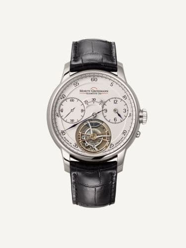 Moritz Grossmann Benu Tourbillon White Gold / Silver