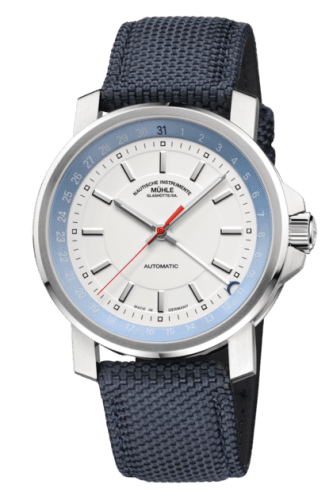 Mühle Glashütte 29er Zeigerdatum White / Strap