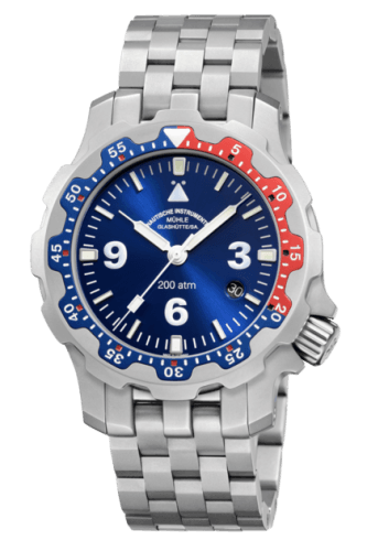 Mühle Glashütte Rasmus 2000 Blue / Bracelet