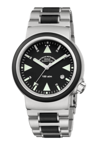 Mühle Glashütte S.A.R. Rescue Timer Black / Bracelet
