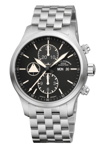 Mühle Glashütte Terranaut I Trail Black / Bracelet