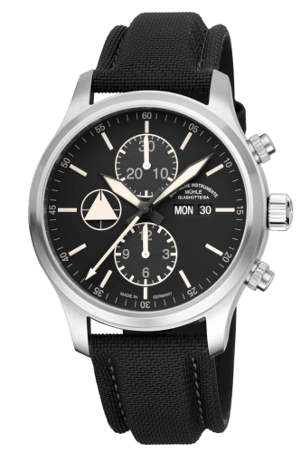 Mühle Glashütte Terranaut I Trail Black / Strap
