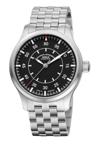 Mühle Glashütte Terrasport I Beobachter Black / Bracelet