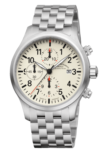 Mühle Glashütte Terrasport I Chronograph Cream / Bracelet