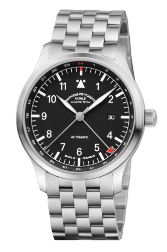 Mühle Glashütte Terrasport IV GMT Black / Bracelet
