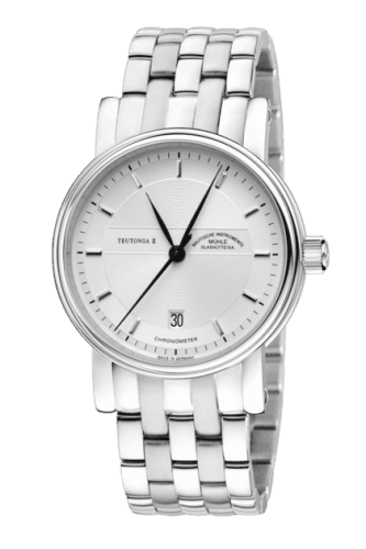 Mühle Glashütte Teutonia II Chronometer Silver / Bracelet