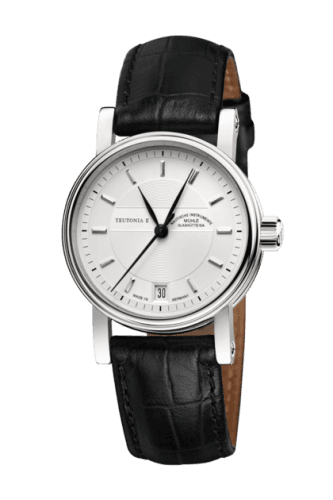 Mühle Glashütte Teutonia II Medium Silver / Strap