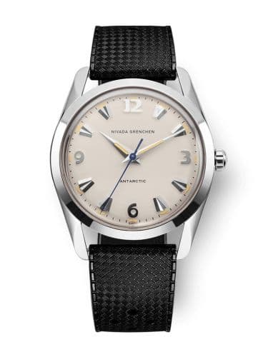 Nivada Grenchen Antarctic 35 Eggshell - Beige Luminova / Stainless Steel / Tropic