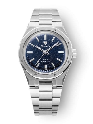 Nivada Grenchen F77 Stainless Steel / Aventurine / Bracelet