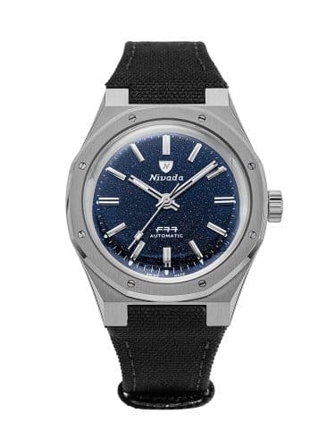 Nivada Grenchen F77 Titanium / Aventurine / Velcro