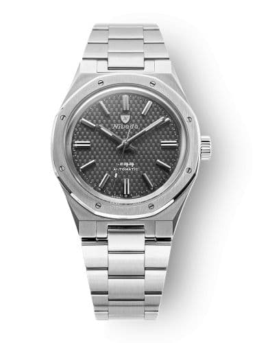 Nivada Grenchen F77 Titanium / Grey / Bracelet