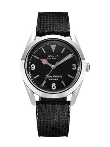 Nivada Grenchen Super Antarctic 3.6.9. Black / Stainless Steel / Tropic