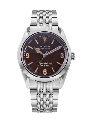 Nivada Grenchen Super Antarctic 3.6.9. Tropical / Stainless Steel / Beads of Rice