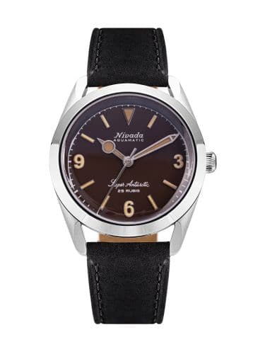 Nivada Grenchen Super Antarctic 3.6.9. Tropical / Stainless Steel / Black