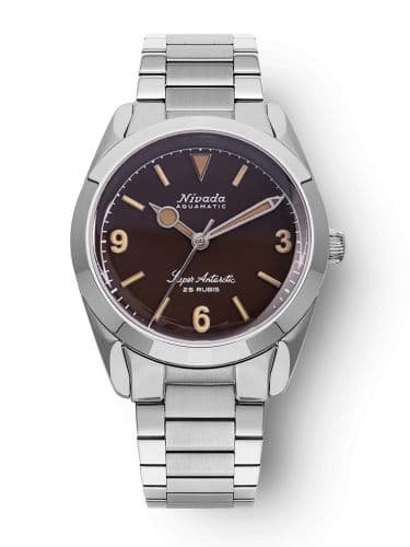 Nivada Grenchen Super Antarctic 3.6.9. Tropical / Stainless Steel / Flat Link