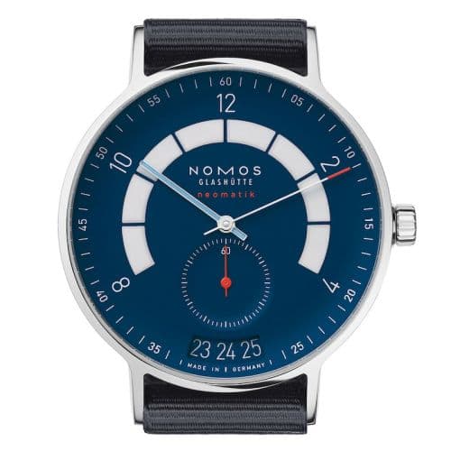 Nomos Glashütte Autobahn Neomatik 41 Date Midnight Blue
