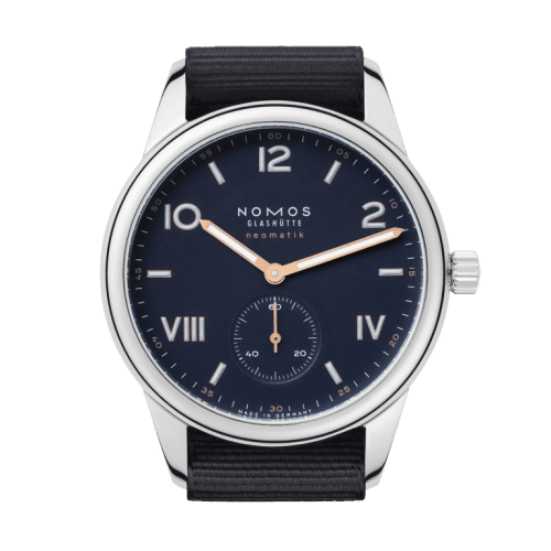 Nomos Glashütte Club Campus Neomatik 39 Midnight Blue / Textile