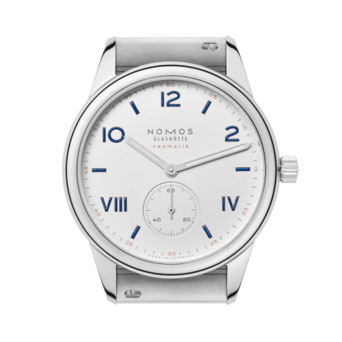 Nomos Glashütte Club Campus Neomatik 39 White / Bracelet / See-Through