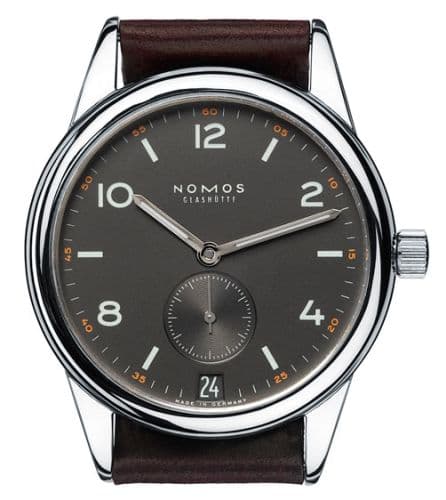 Nomos Glashütte Club Datum Dunkel
