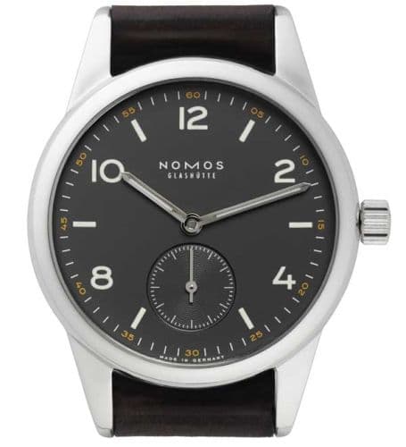 Nomos Glashütte Club Dunkel Glasboden