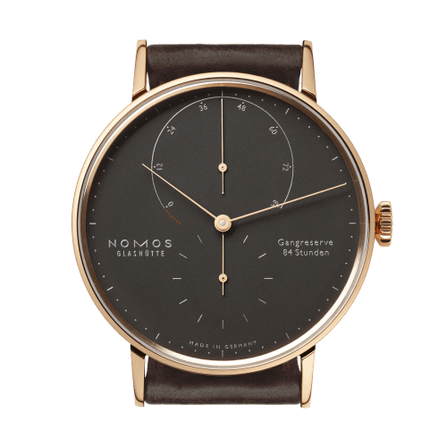 Nomos Glashütte Lambda 39 Samtschwarz