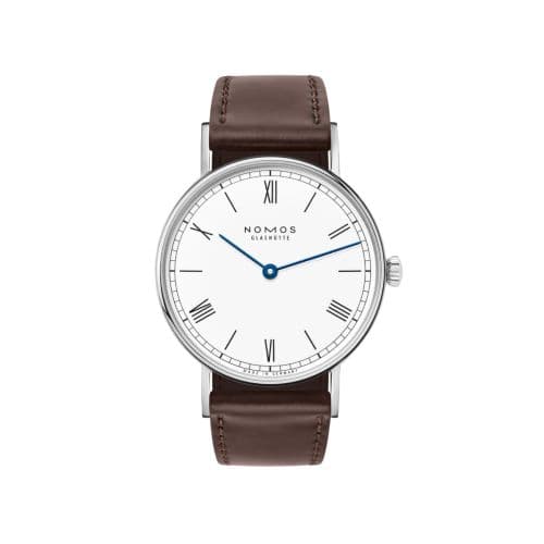 Nomos Glashütte Ludwig 33 Duo Enamel White See-Through