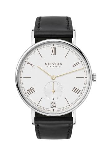 Nomos Glashütte Ludwig Automatik Datum 150 Jahre Techel
