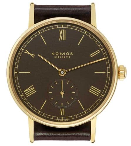 Nomos Glashütte Ludwig Gold mocca