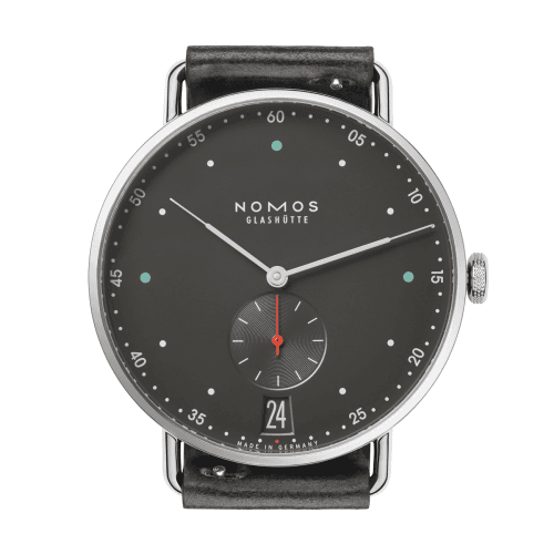 Nomos Glashütte Metro 38 Datum Urban Grey