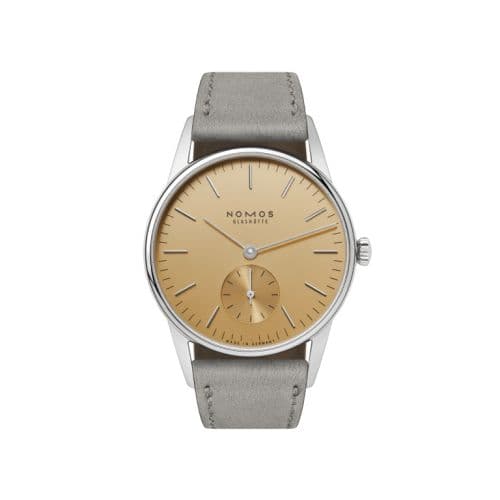 Nomos Glashütte Orion 33 Gold / Closed Case Back